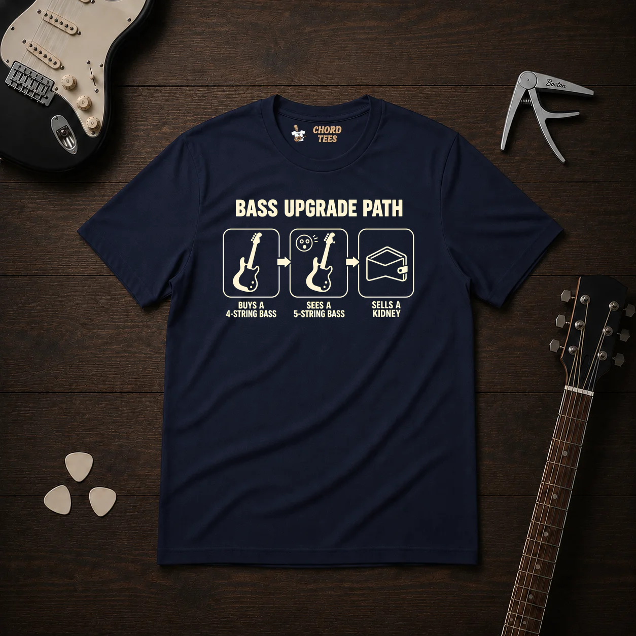 Bass Upgrade Path T-Shirt