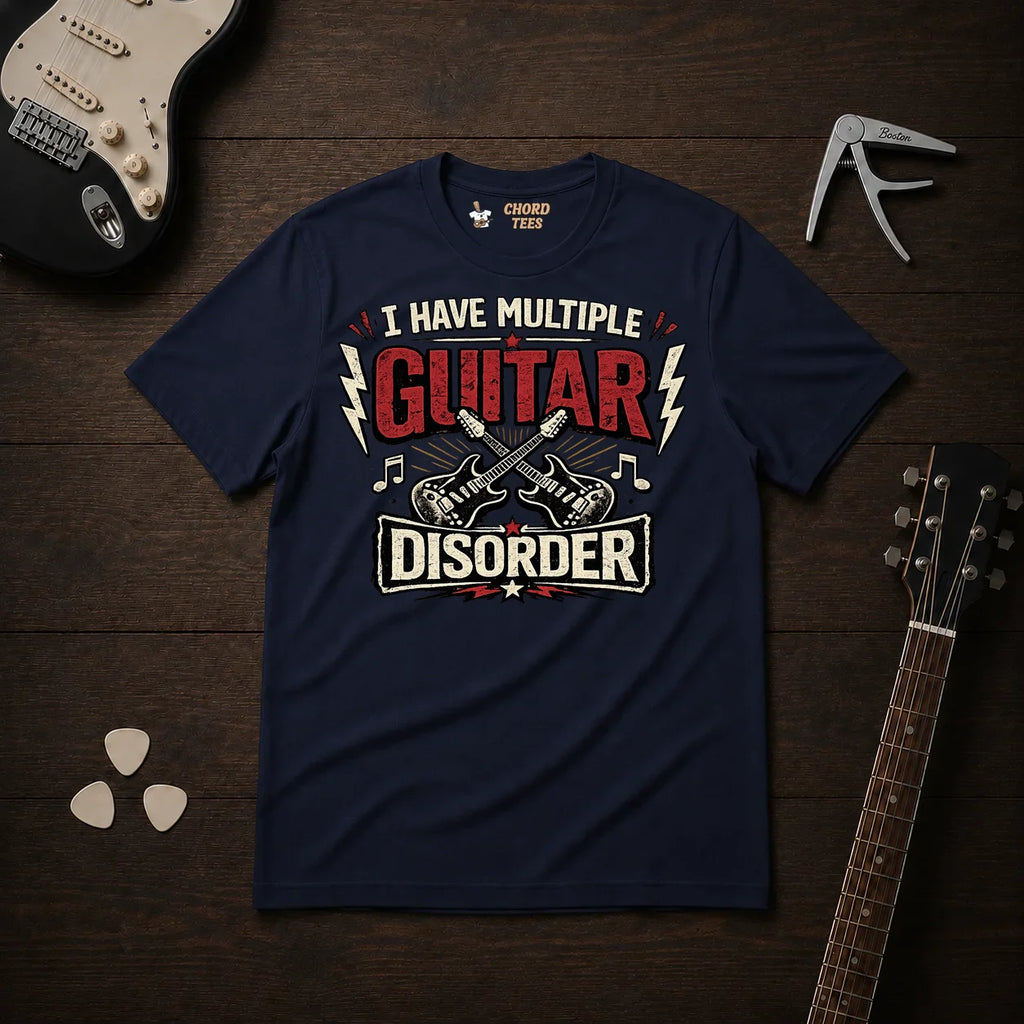 I Have Multiple Guitar Disorder T-Shirt