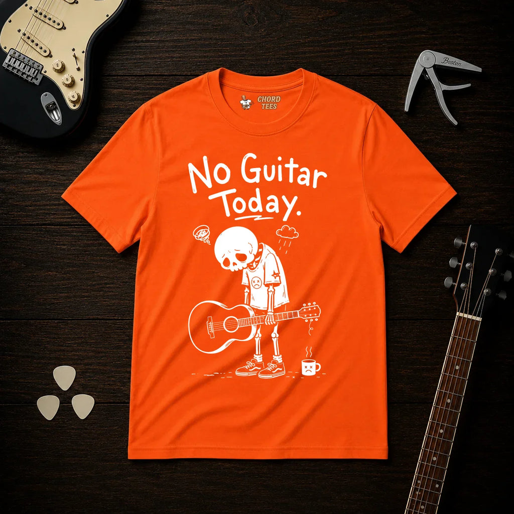 No Guitar Today T-Shirt