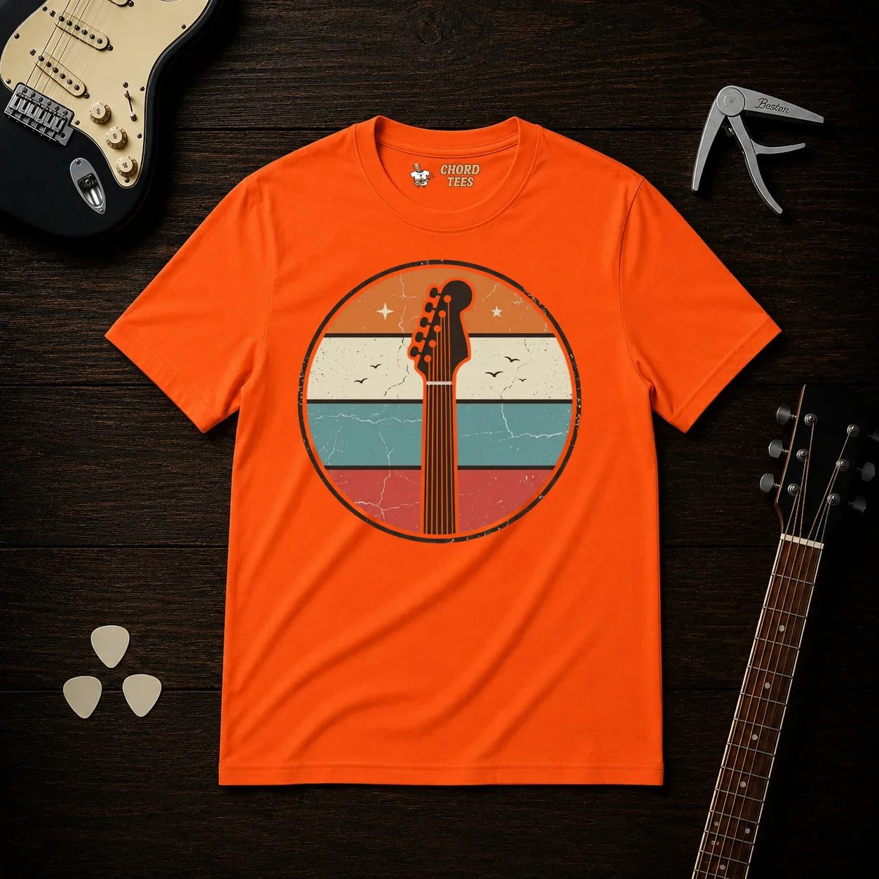 Sunset Frets T-Shirt
