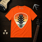 Sunset Guitar Pick T-Shirt