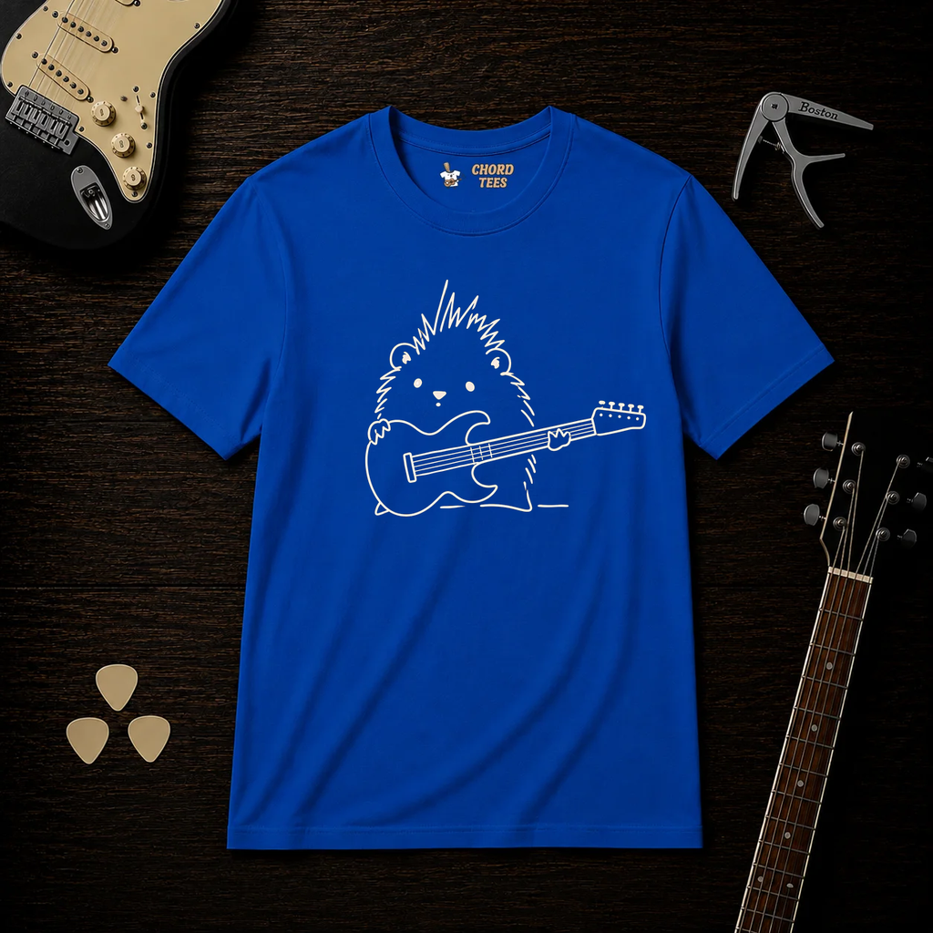 Hedgehog Guitarist T-Shirt