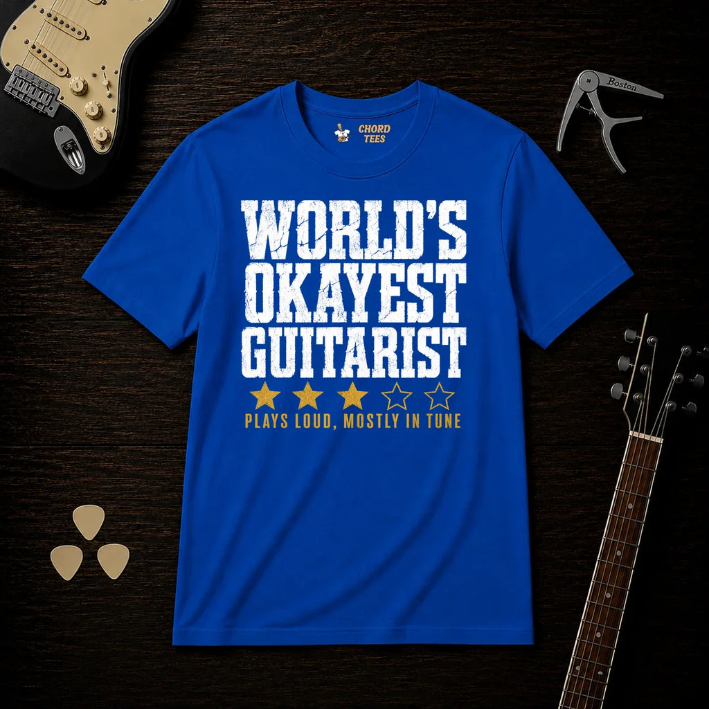 World's Okayest Guitarist T-Shirt