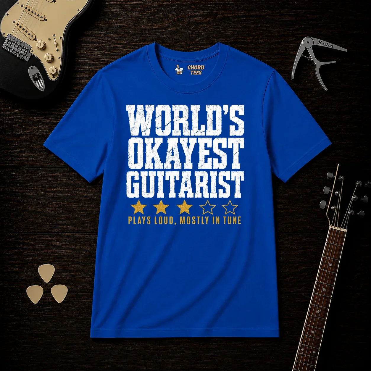 World's Okayest Guitarist T-Shirt