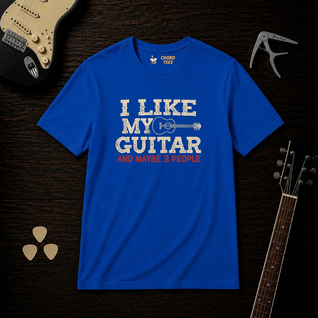 I Like My Guitar T-Shirt