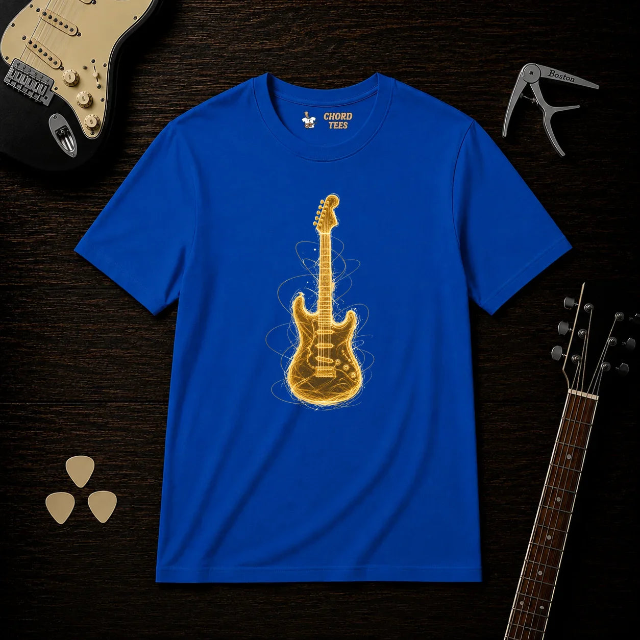 Golden Guitar T-Shirt