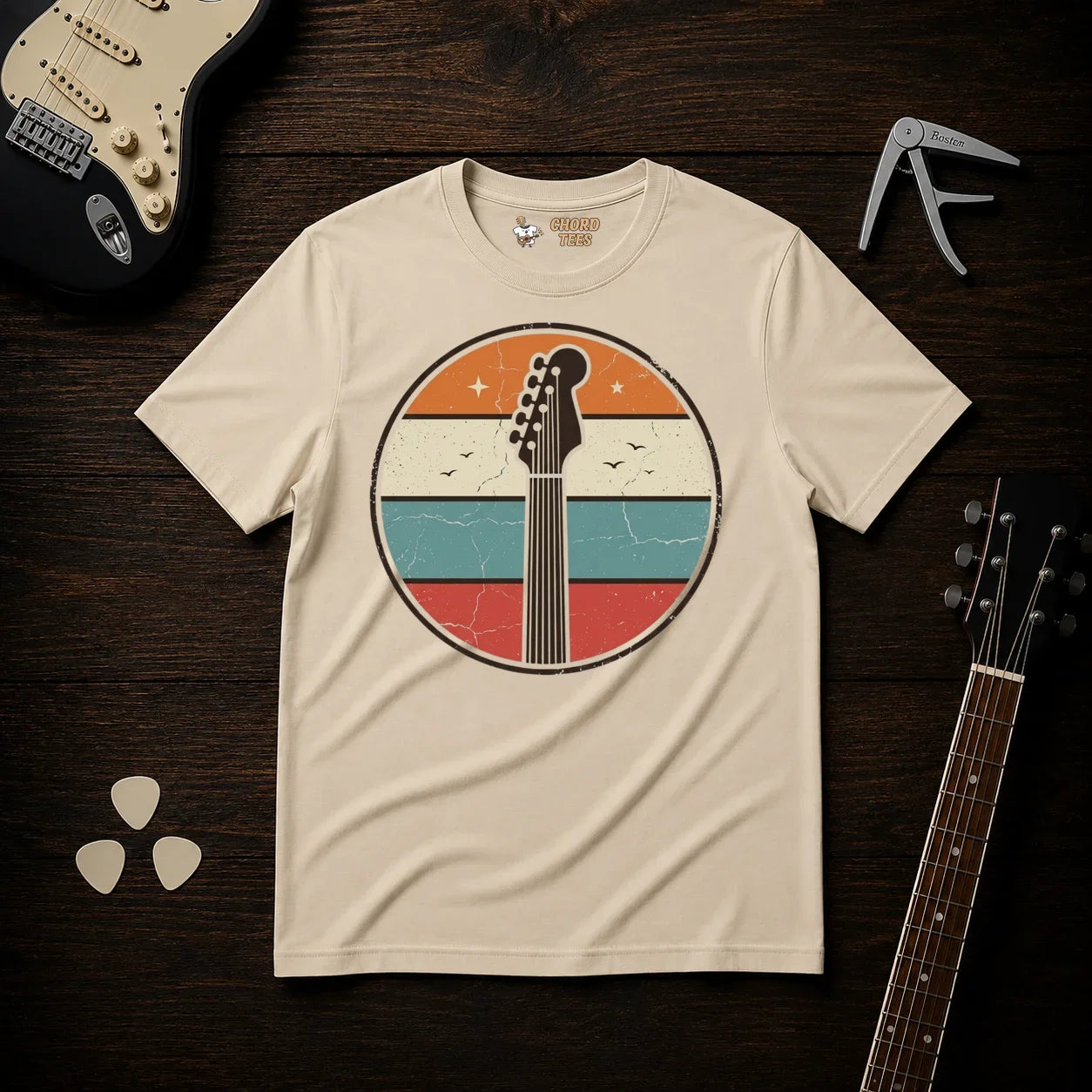 Sunset Frets T-Shirt