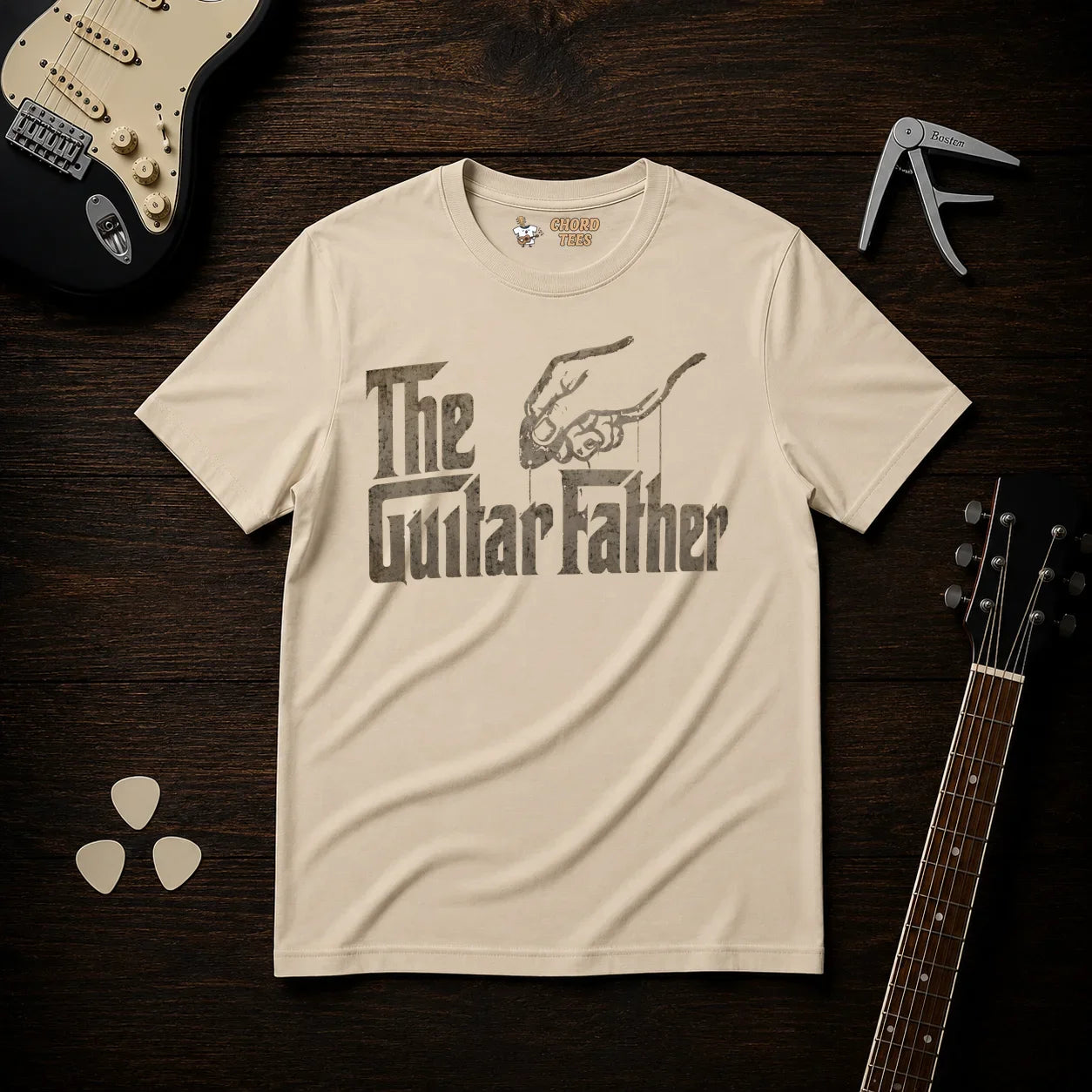 The Guitar Father T-Shirt