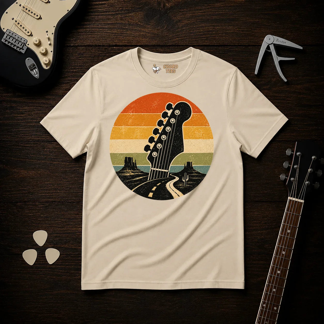 Sunset Riff Road T-Shirt