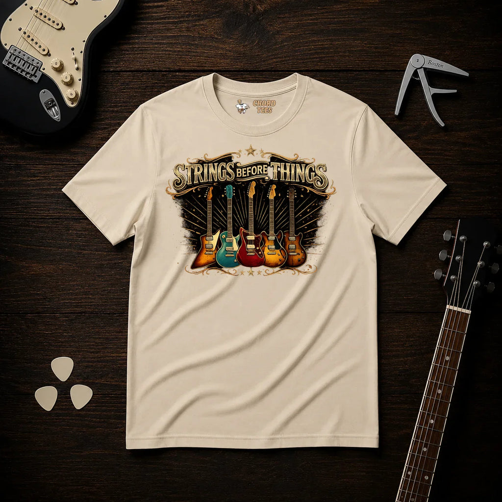 Strings Before Things T-Shirt