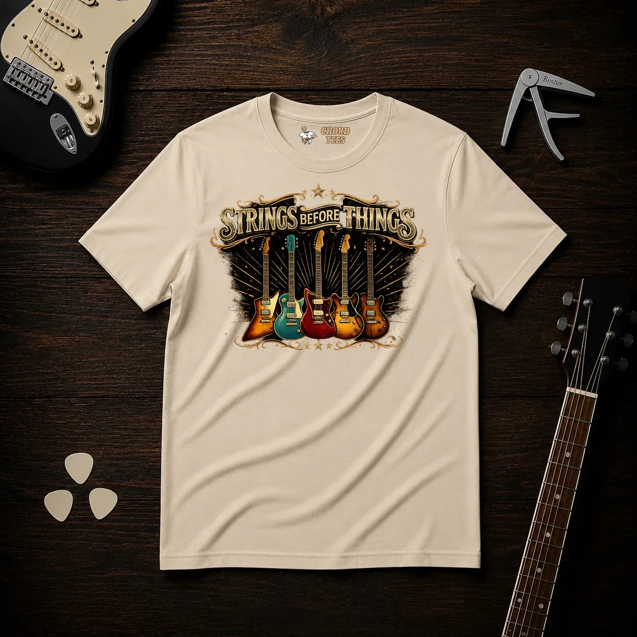 Strings Before Things T-Shirt