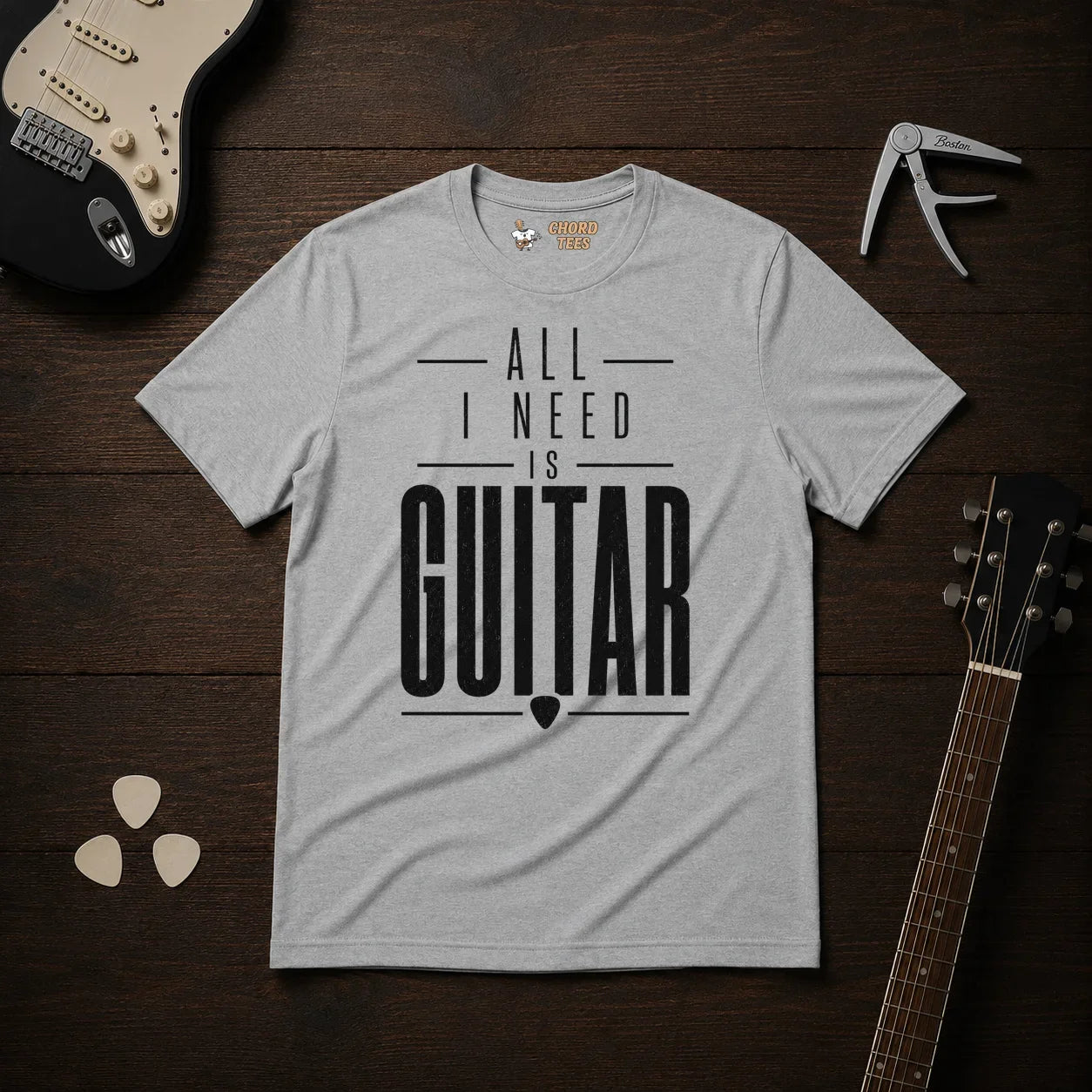All I Need Is Guitar T-Shirt