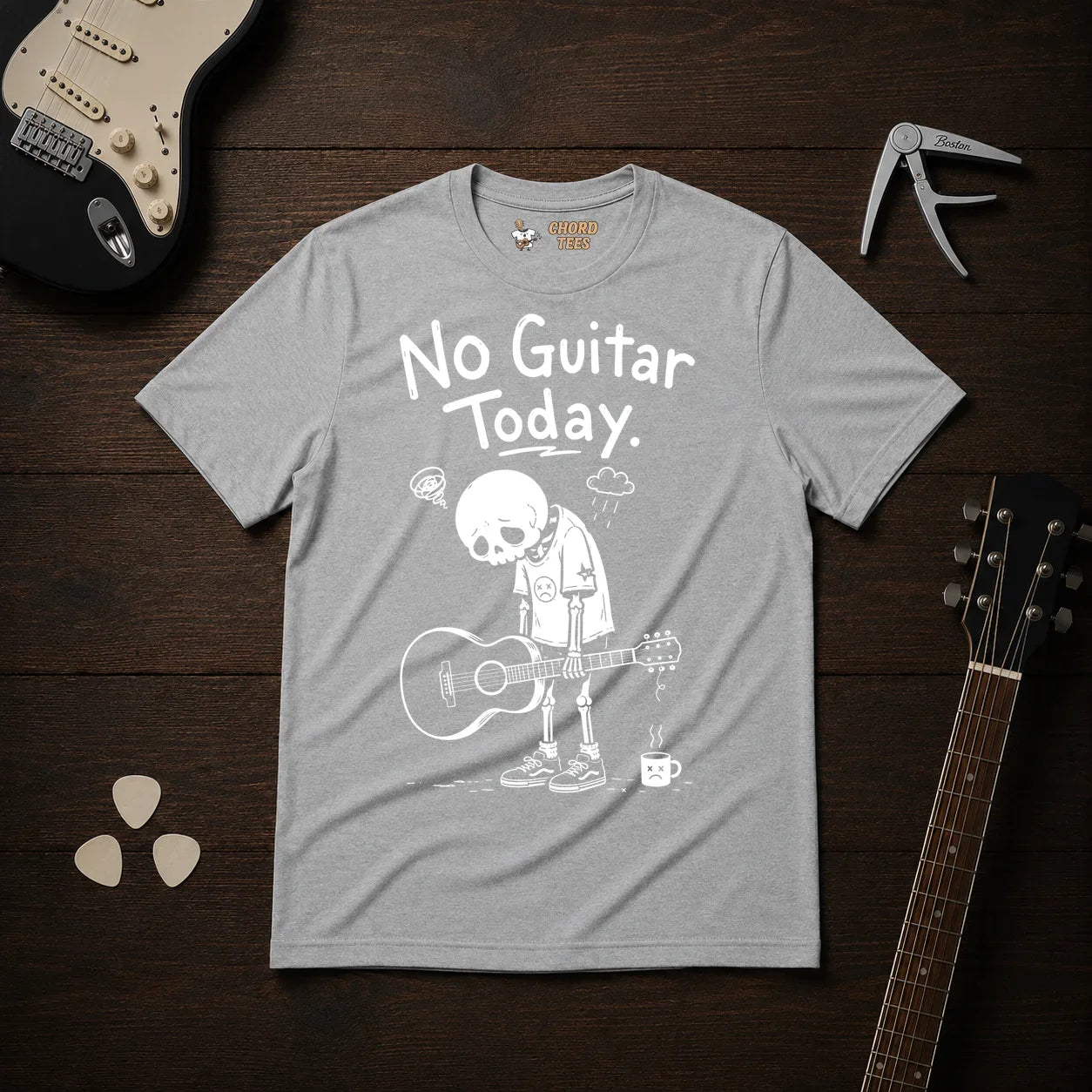 No Guitar Today T-Shirt