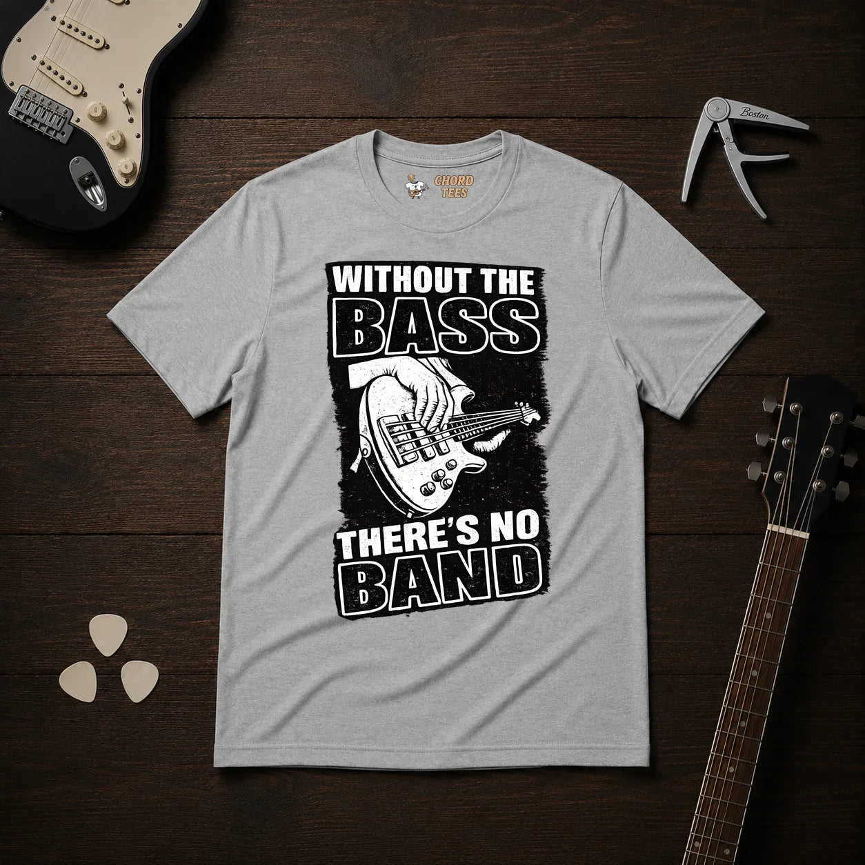 Without The Bass There's No Band T-Shirt