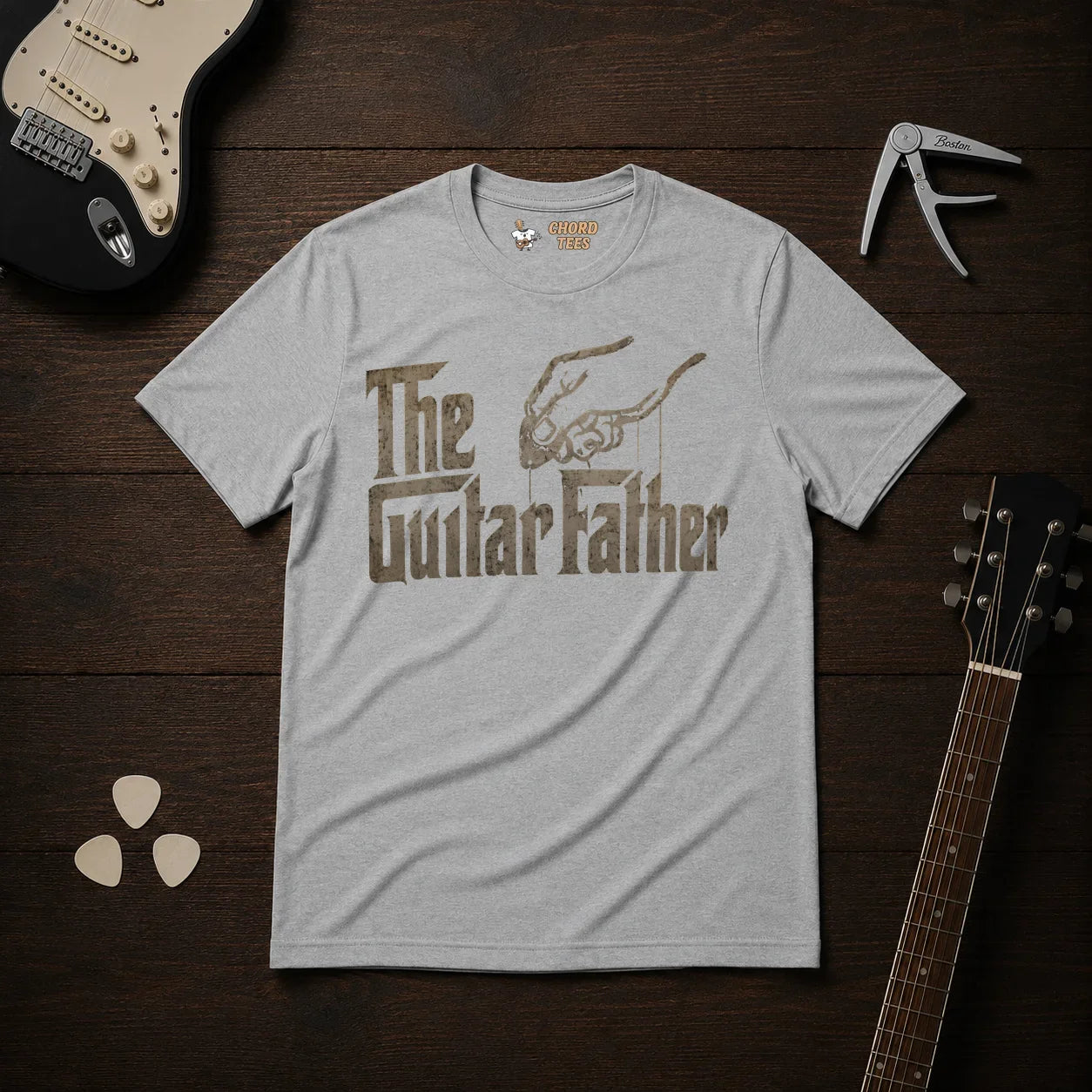 The Guitar Father T-Shirt