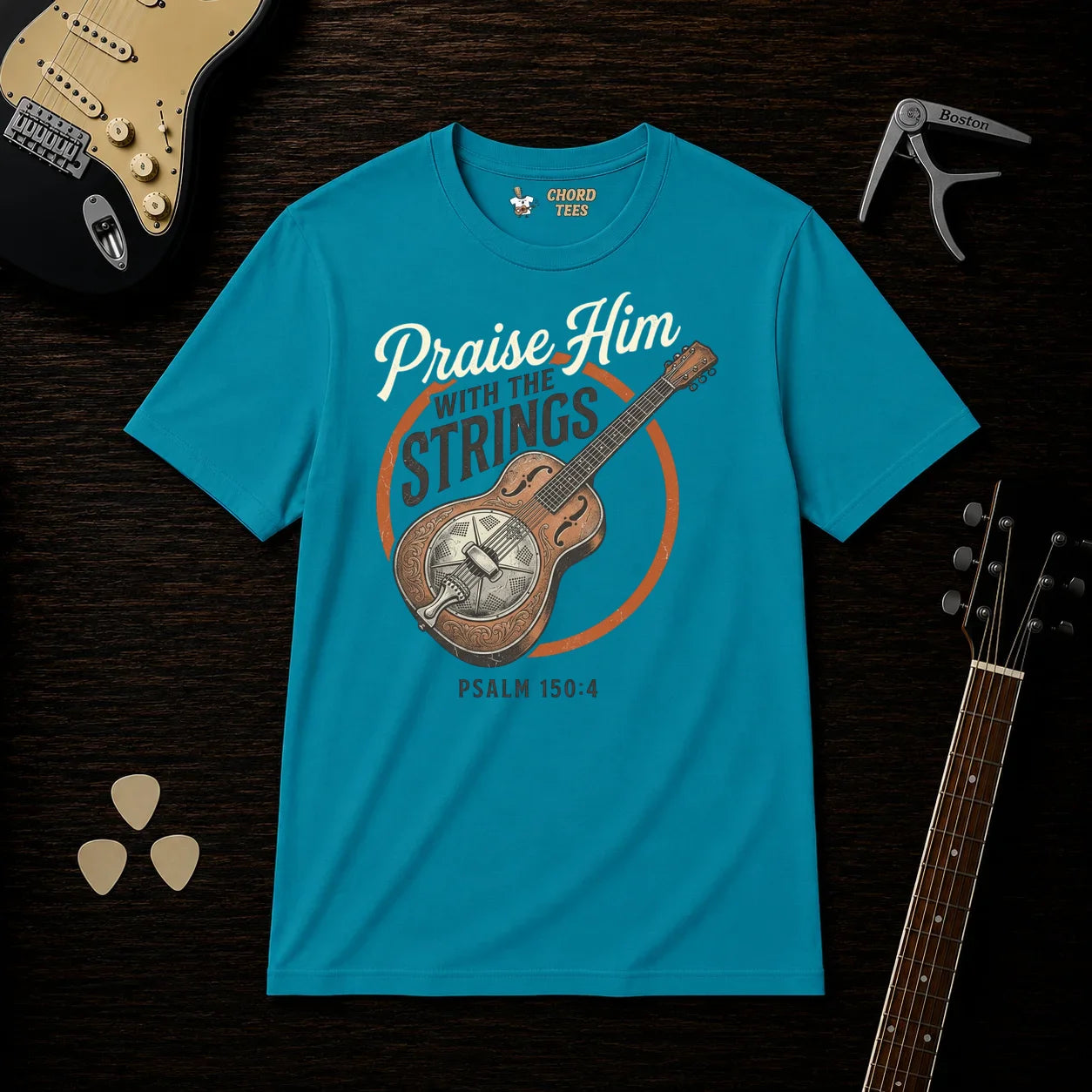 Praise Him With The Strings T-Shirt
