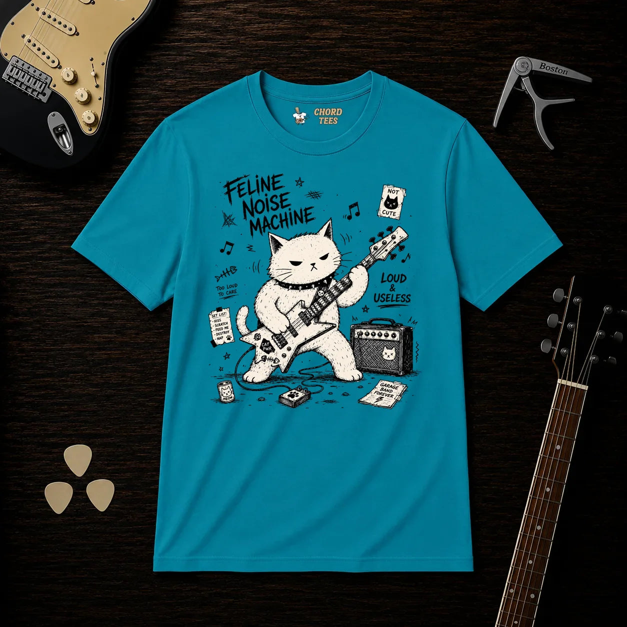 Feline Noise Machine T-Shirt
