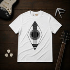 Guitar Diamond Shaped T-Shirt
