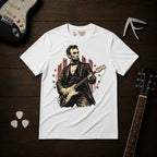 Lincoln Playing Guitar T-Shirt