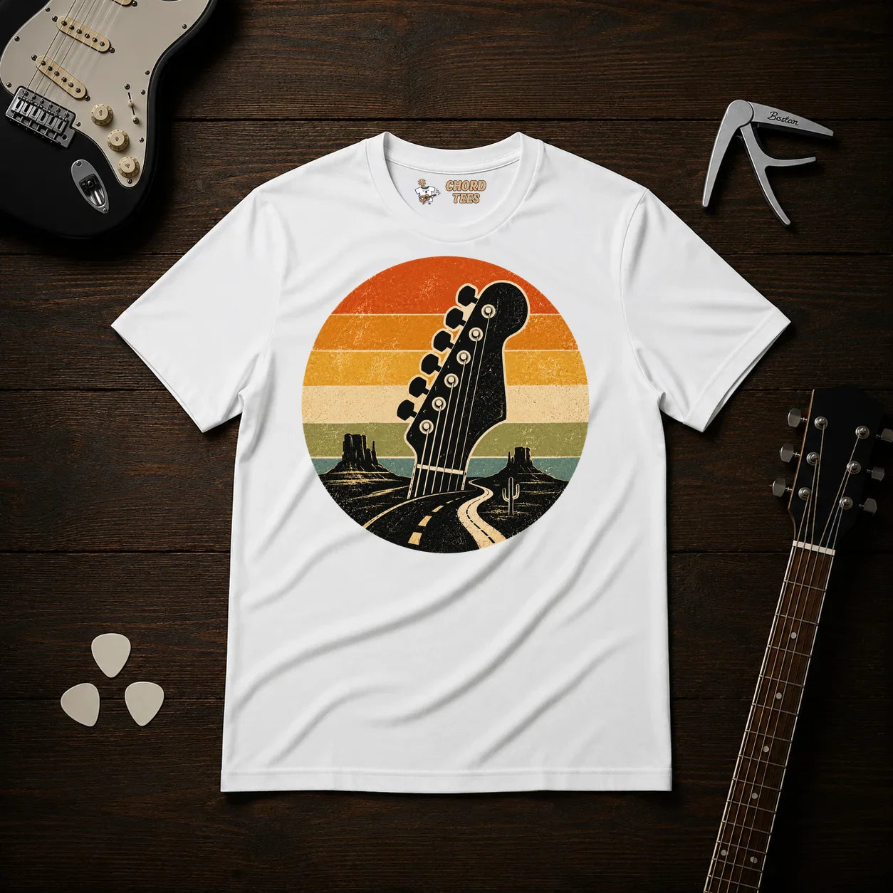 Sunset Riff Road T-Shirt