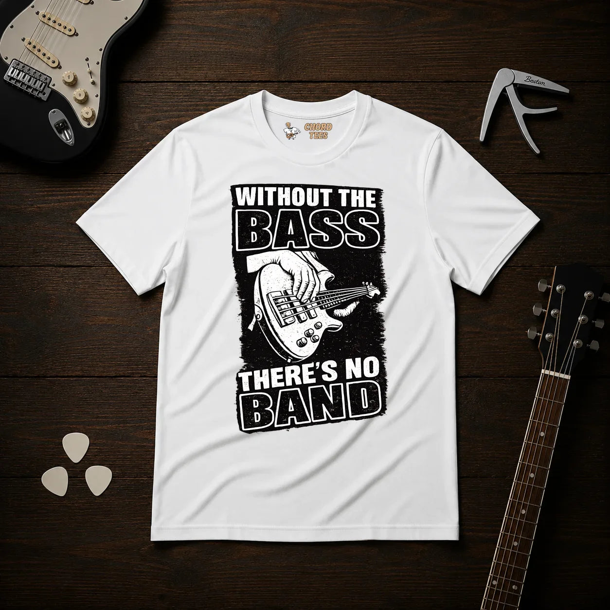Without The Bass There's No Band T-Shirt